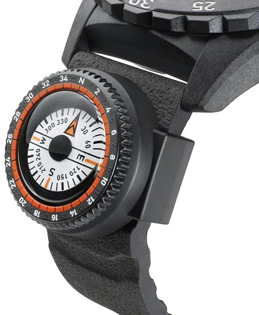 Luminox Bear Grylls Survival Chronograph CARBONOX Yellow Dial Black Rubber Strap Compass Date Divers Quartz Mens Watch XB.3745