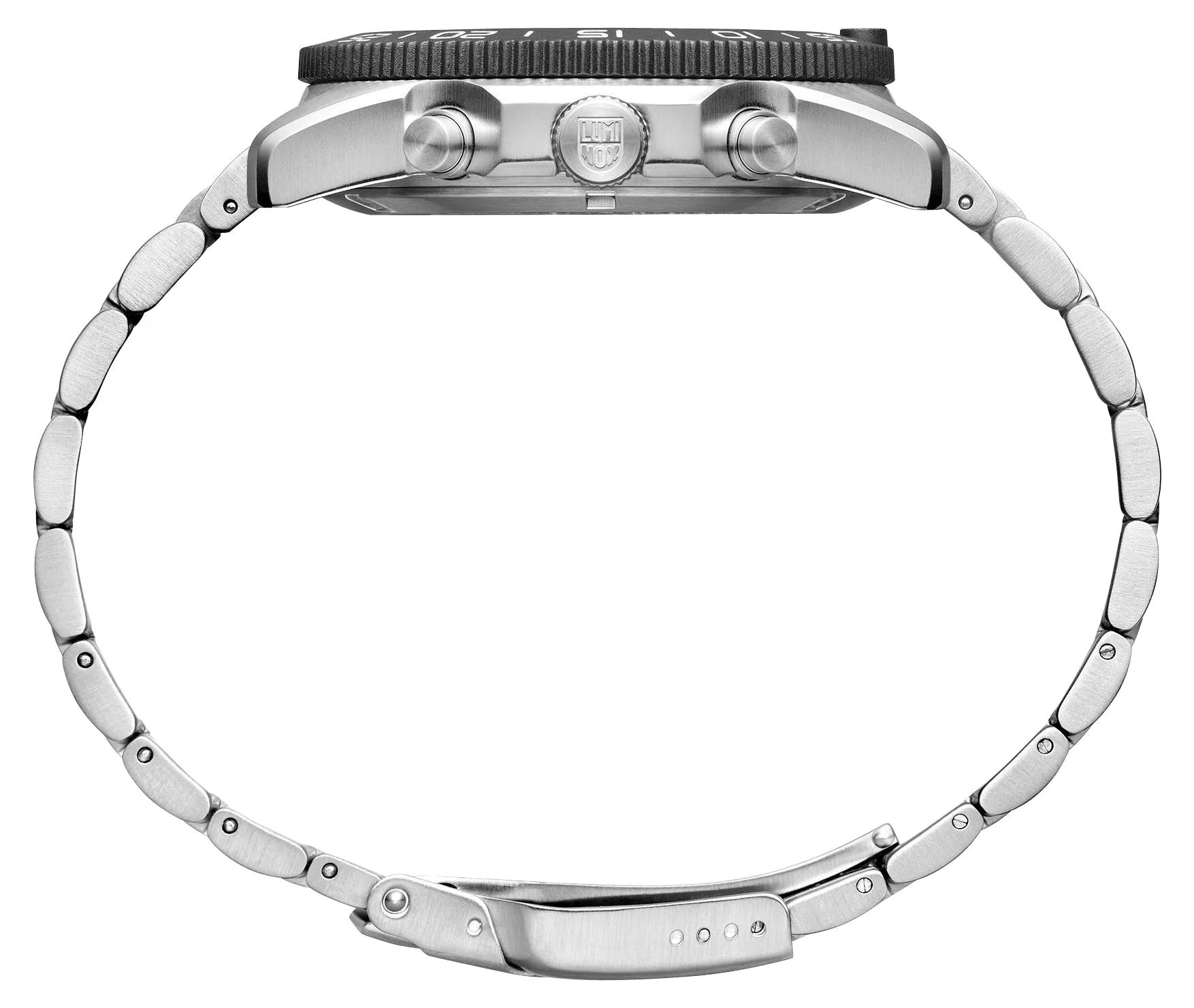 Luminox Pacific Diver Chronograph Stainless Steel Black Dial Day/Date Divers Quartz Mens Watch XS.3142