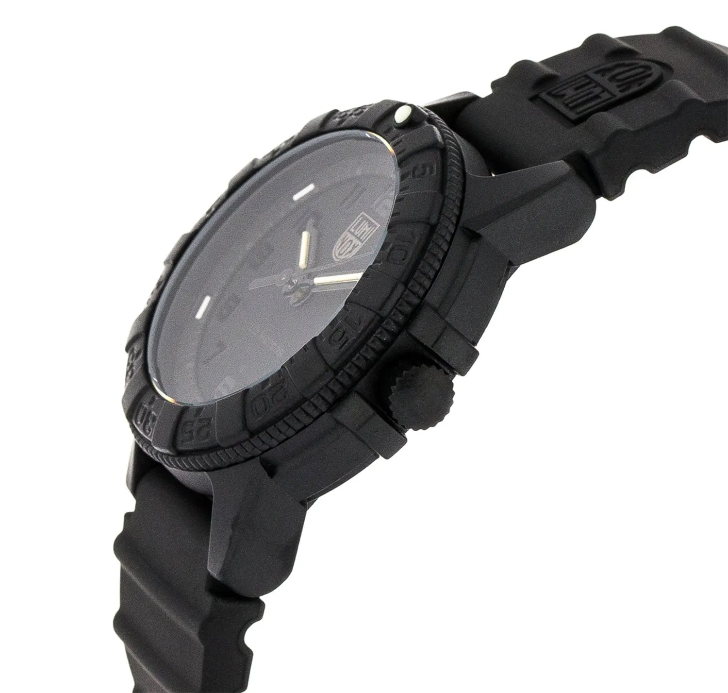 Luminox Sea Turtle CARBONOX Black Rubber Strap Black Dial Date Quartz Mens Watch XS.0301.BO.L