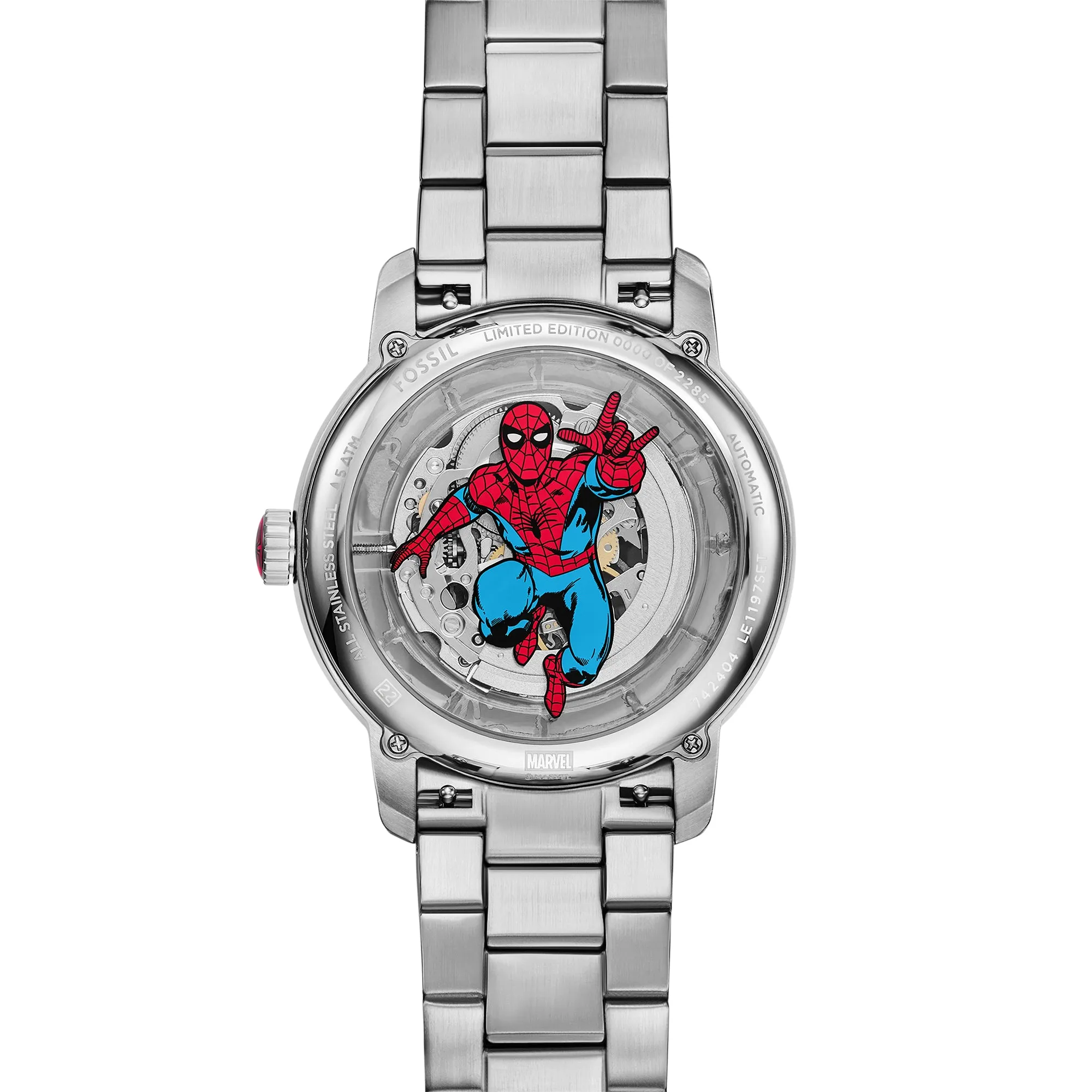 Marvel | Fossil Limited Edition Automatic Stainless Steel Watch