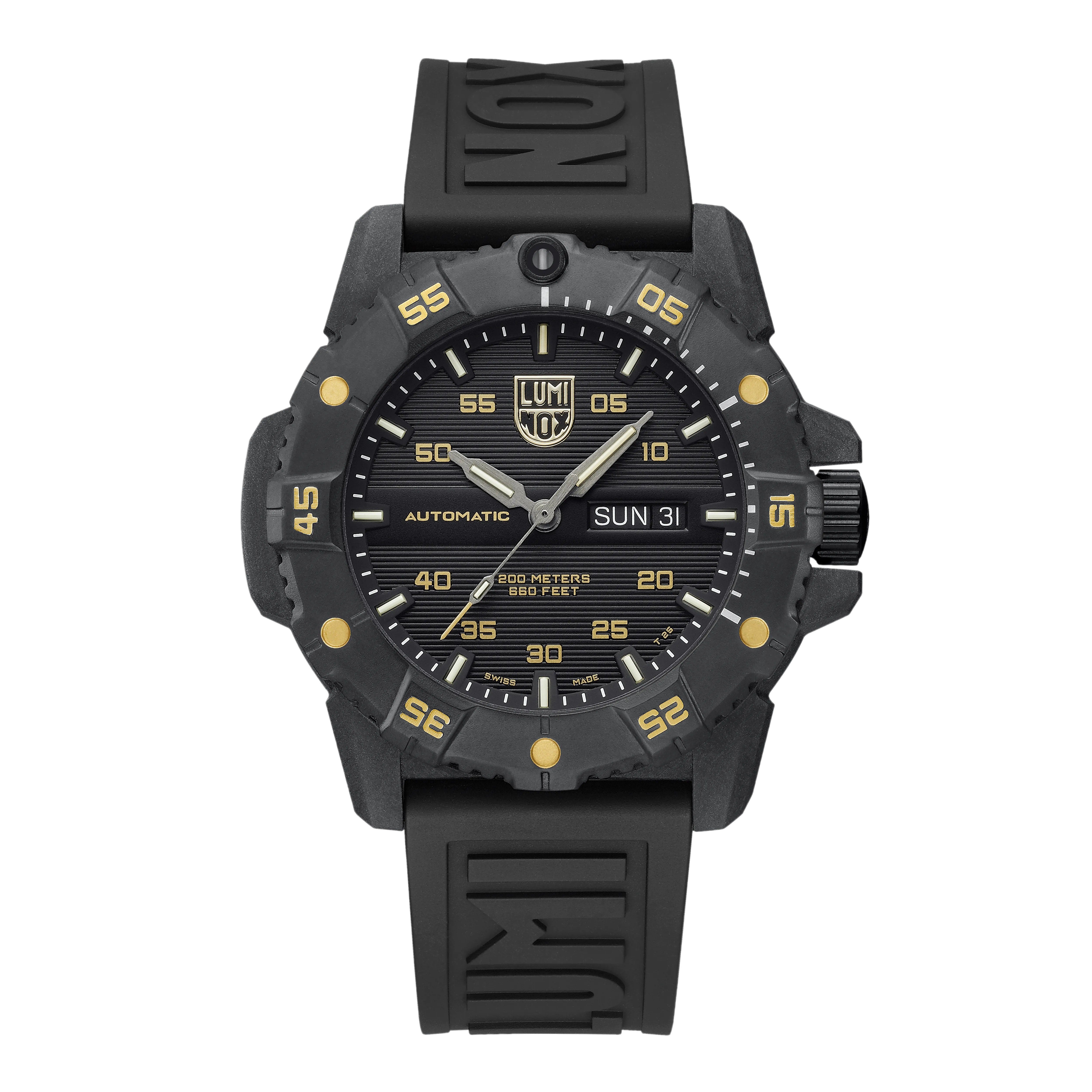 Master Carbon SEAL Automatic, Limited Edition, 45 mm, Military Dive Watch - 3865.GOLD