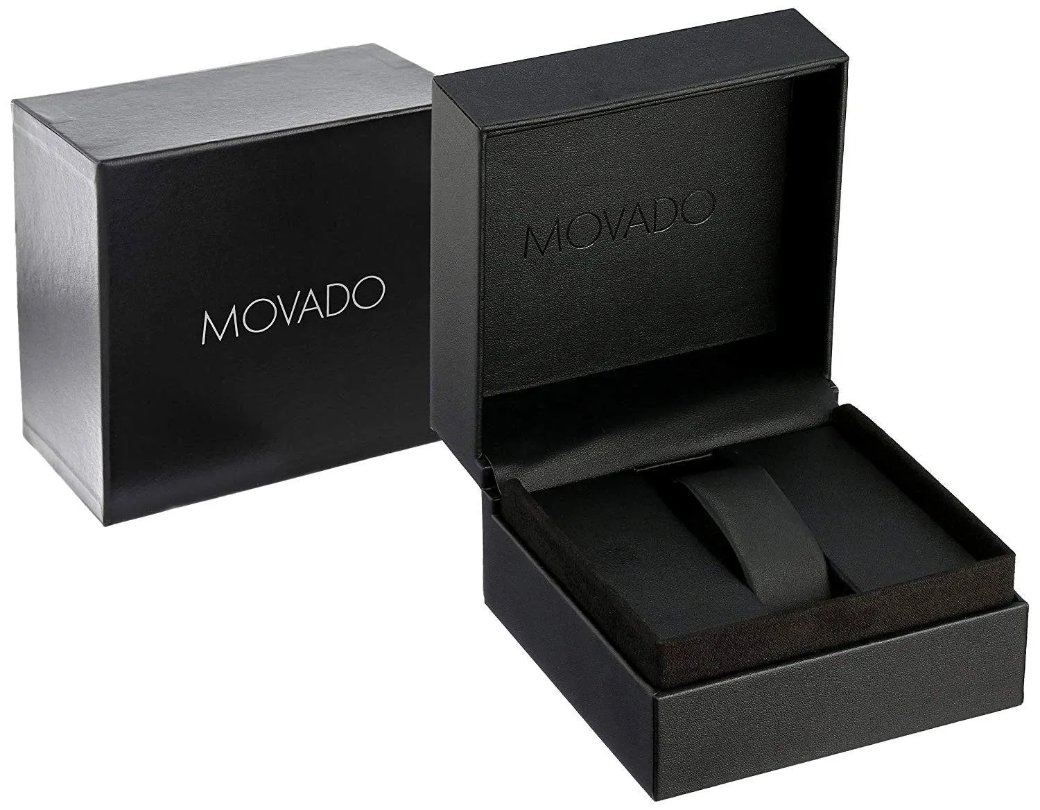 Movado Bold Black Dial Black Ion-plated Stainless Steel Mesh Band Quartz Mens Watch 3600261