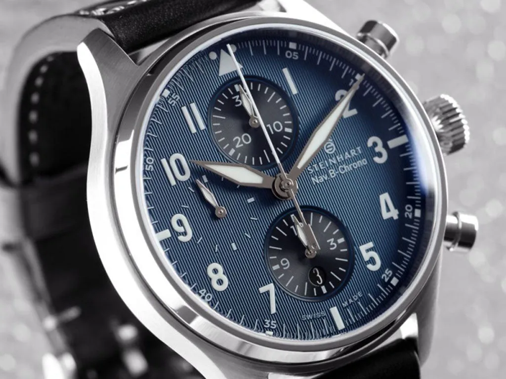 Nav B-Chrono 42 Classic A-Type Blue