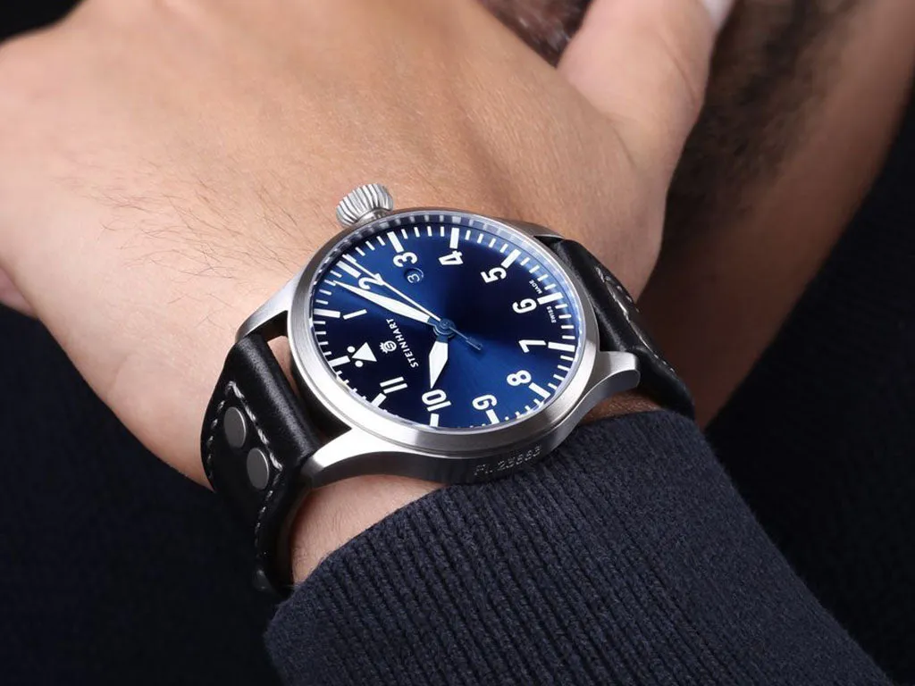 Nav B-Uhr 44 Date Blue