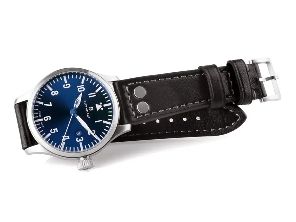 Nav B-Uhr 44 Date Blue