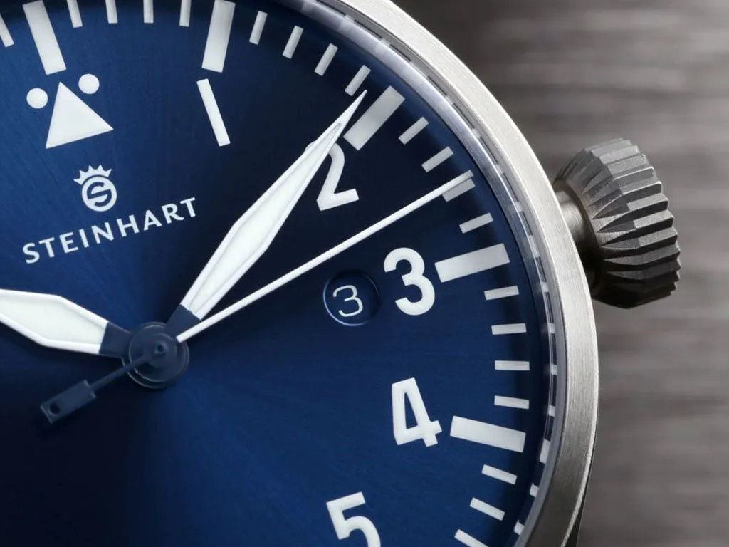 Nav B-Uhr 44 Date Blue
