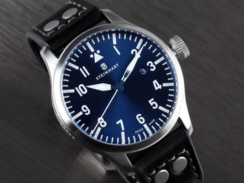 Nav B-Uhr 44 Date Blue