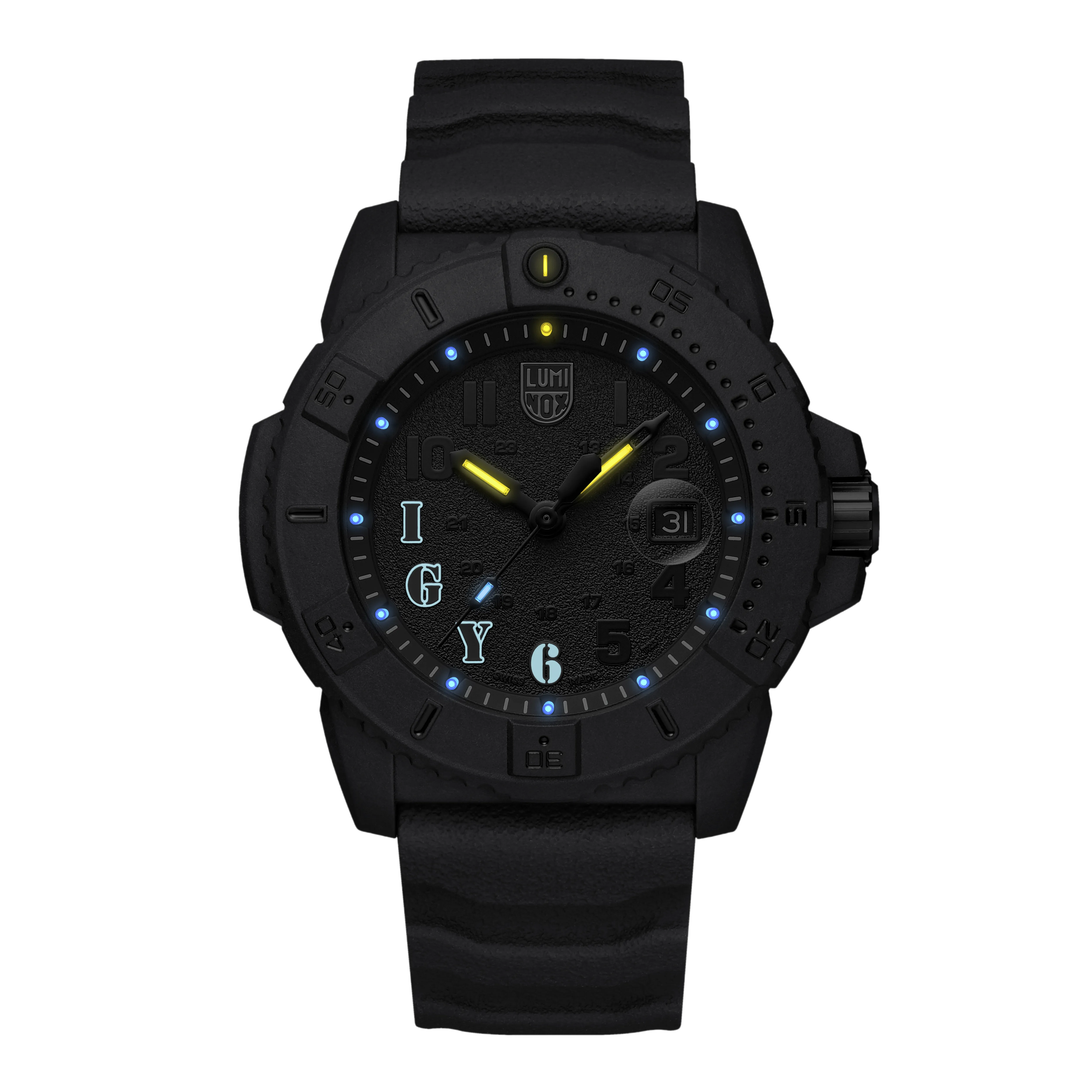 Navy SEAL Foundation I GOT YOUR 6, 46 mm, Military Dive Watch - 3611.IGY6.NSF