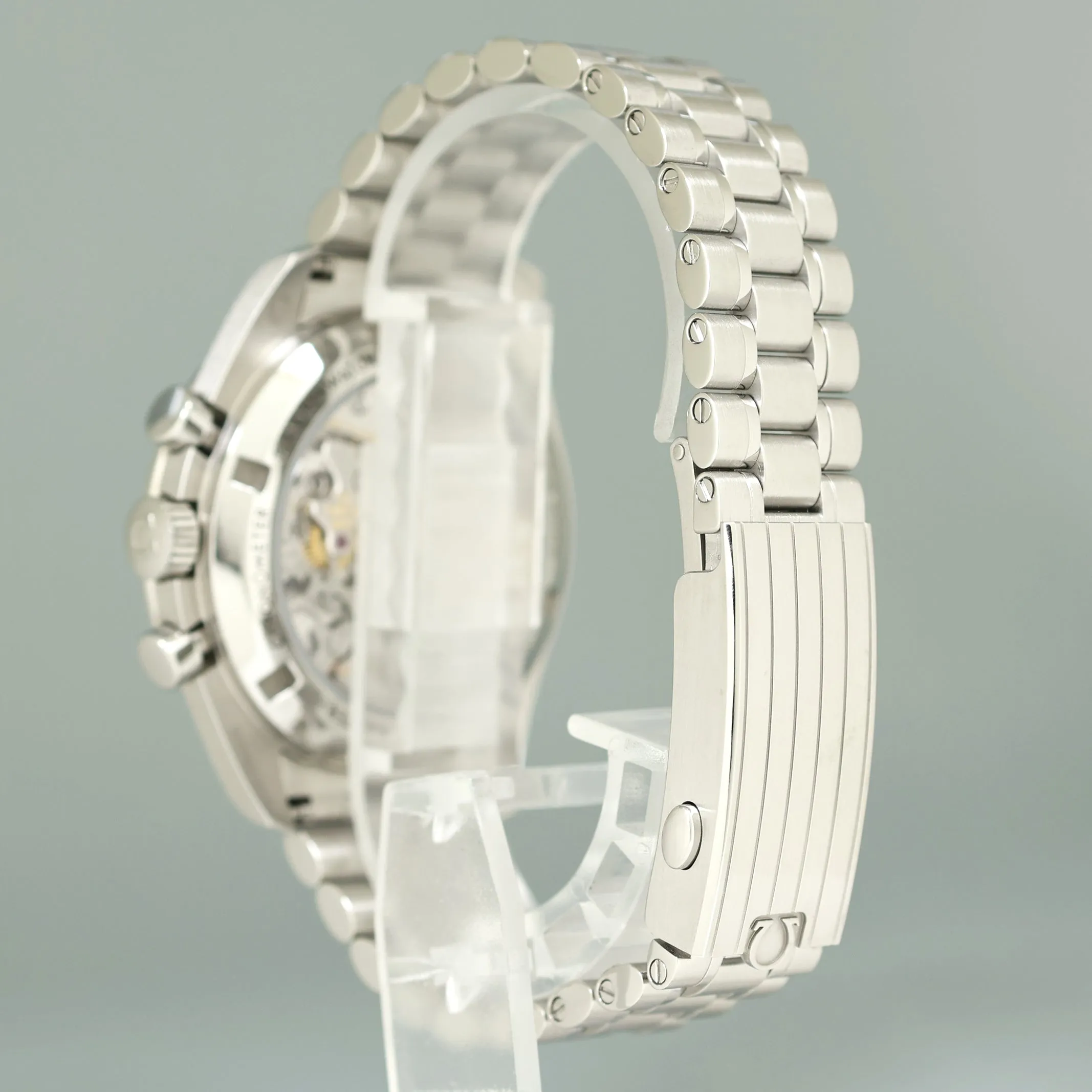 NEW 2024 PAPERS Omega Speedmaster 310.30.42.50.01.002 Sapphire Sandwich Watch Box