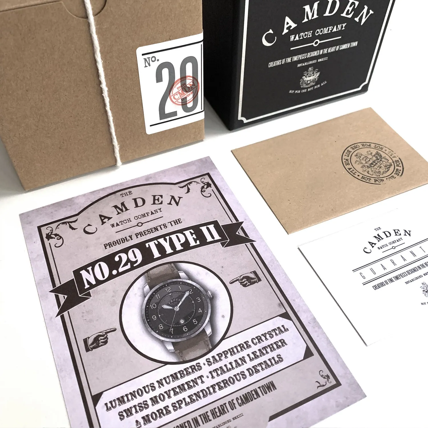 No.29 Type II Steel, Navy and Tan