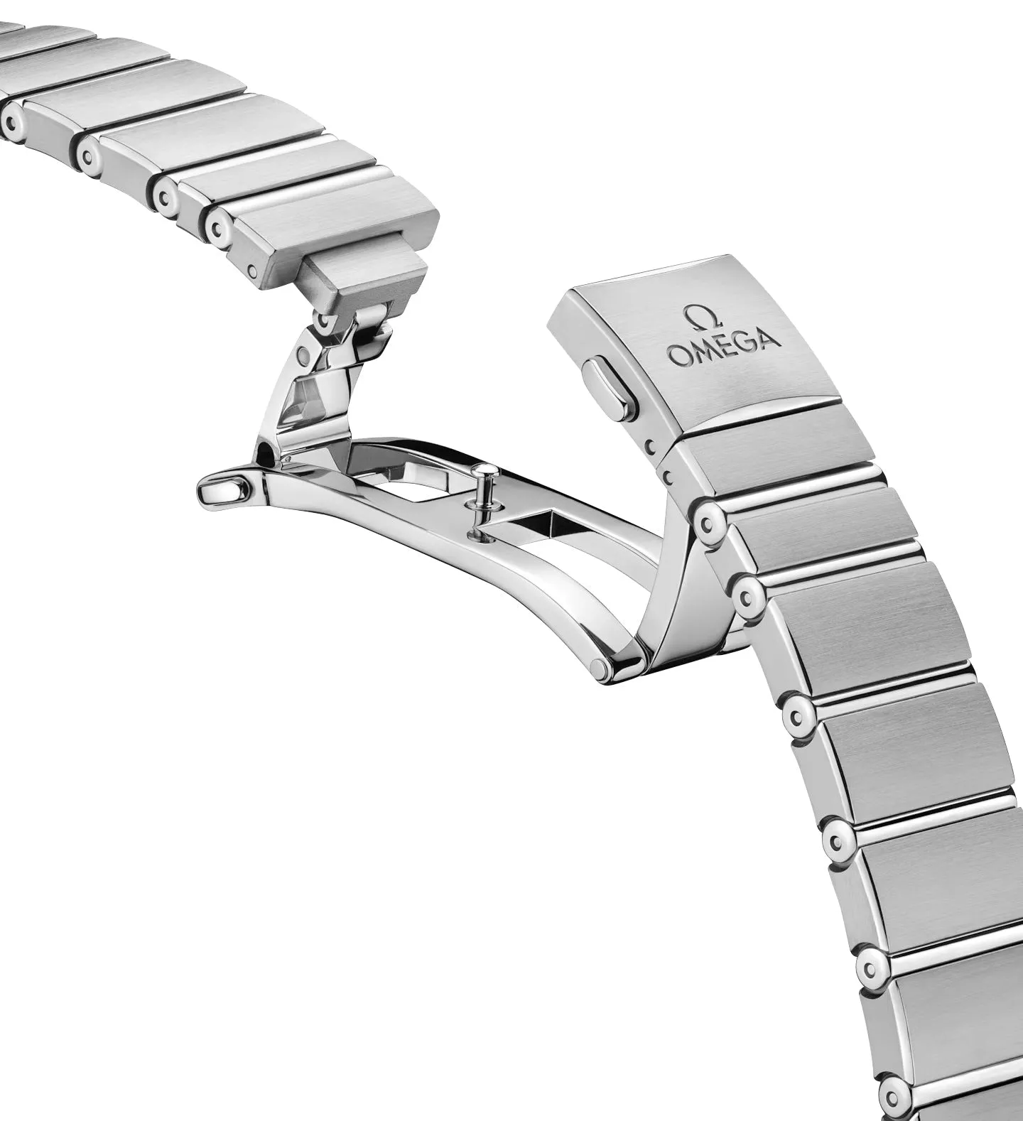 Omega Constellation Stainless Steel Silver Dial Diamonds Quartz Womens Watch 131.15.28.60.52.001