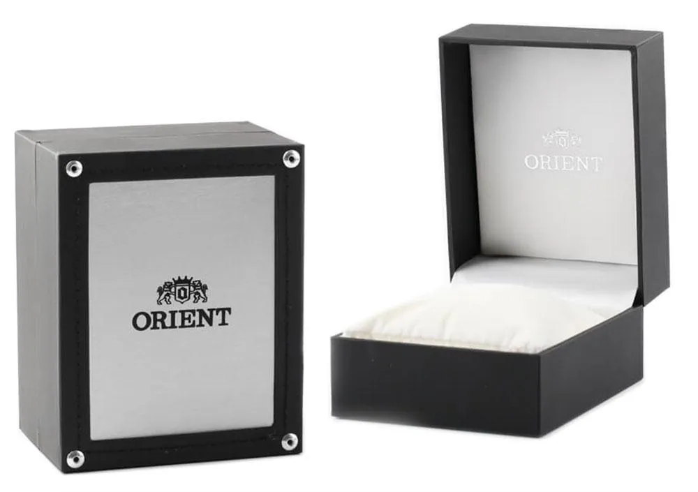 Orient TriStar Automatic Stainless Steel White Dial Day-Date Mens Watch RA-AB0014S19B