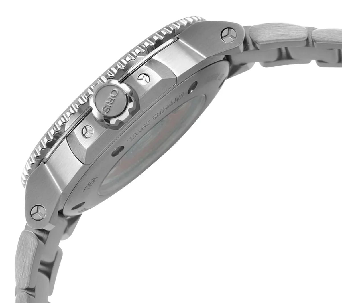 Oris Aquis GMT Date Automatic Stainless Steel Blue Dial Divers Mens Watch 798 7754 4135-07 8 24 05PEB