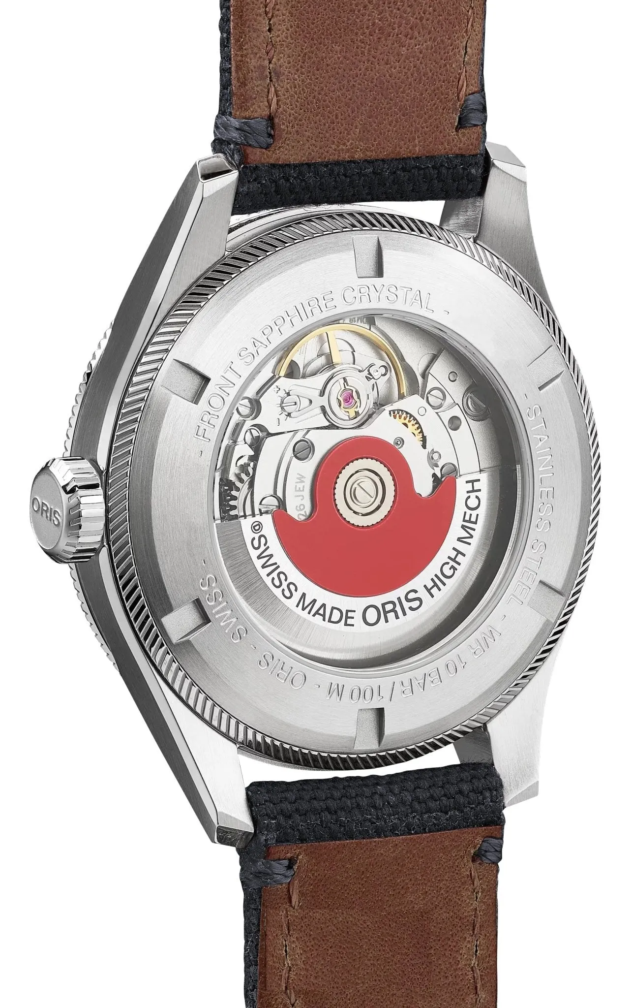 Oris Big Crown ProPilot Automatic Stainless Steel Blue Dial Gray Textile Strap Date Mens Watch 751 7761 4065-07 3 20 05LC