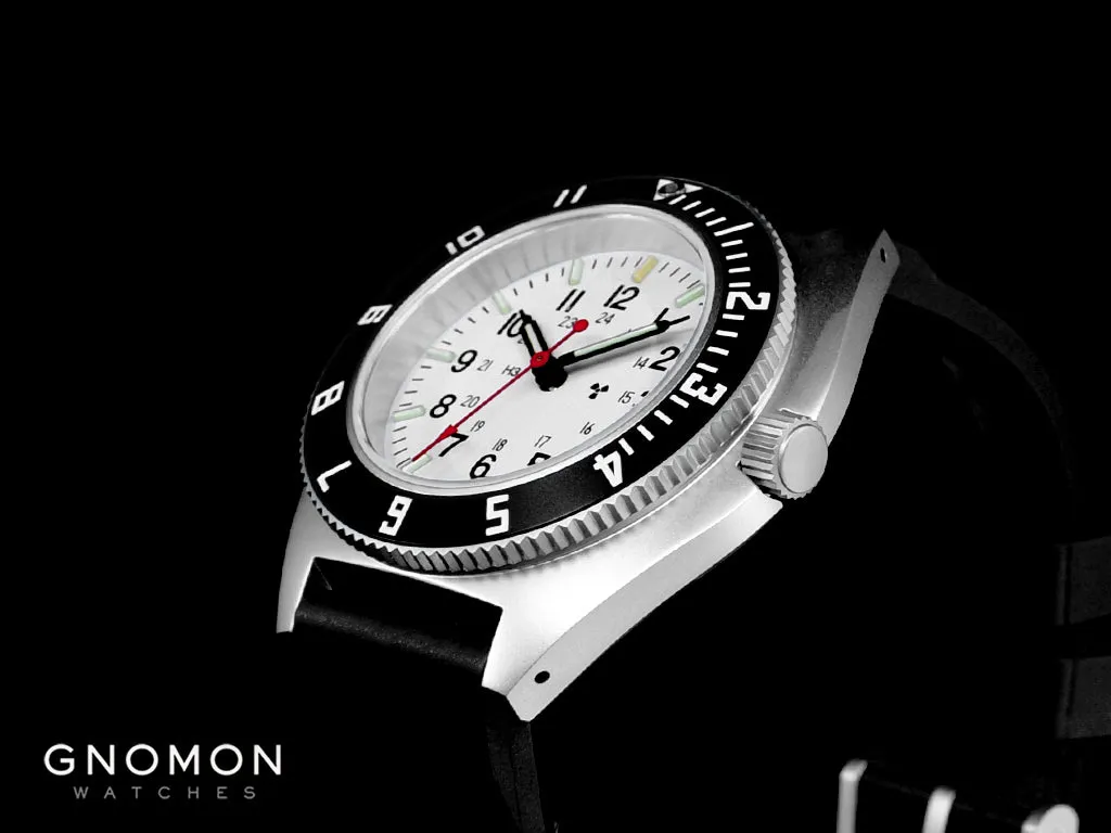 Pilot’s Navigator Stainless Steel Arctic Quartz (SSNAV) - 3-Piece Rubber Strap Kit Ref. WW194001SS-0530