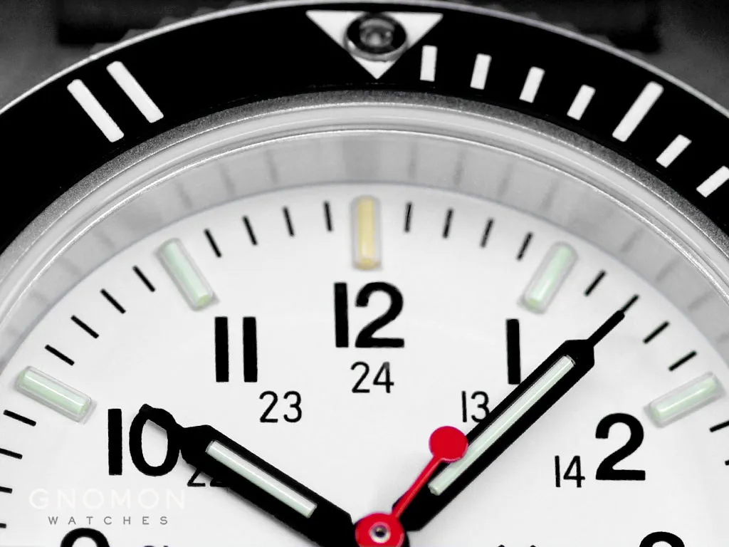 Pilot’s Navigator Stainless Steel Arctic Quartz (SSNAV) - 3-Piece Rubber Strap Kit Ref. WW194001SS-0530