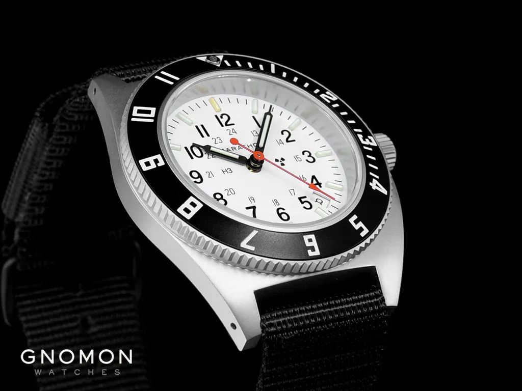 Pilot’s Navigator Stainless Steel Arctic Quartz w/Date (SSNAV-D) - Ballistic Nylon Ref. WW194013SS-0501
