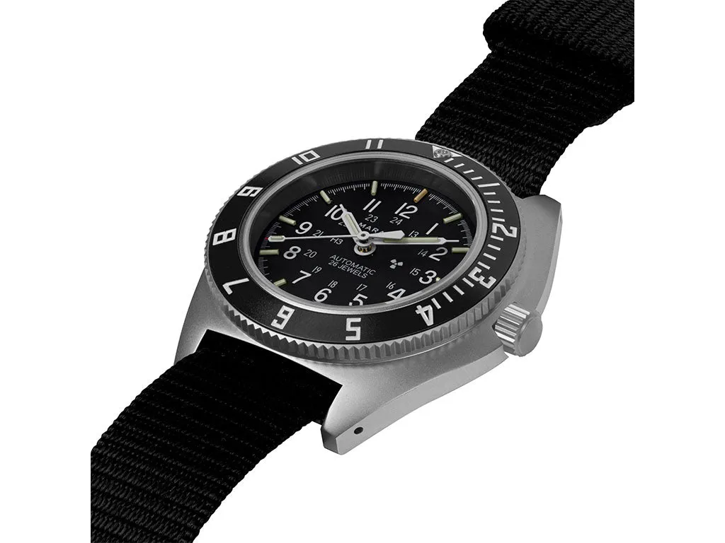 Pilot’s Navigator Stainless Steel Automatic (SSNAV-D Auto) - Ballistic Nylon Ref. WW194030SS-0101