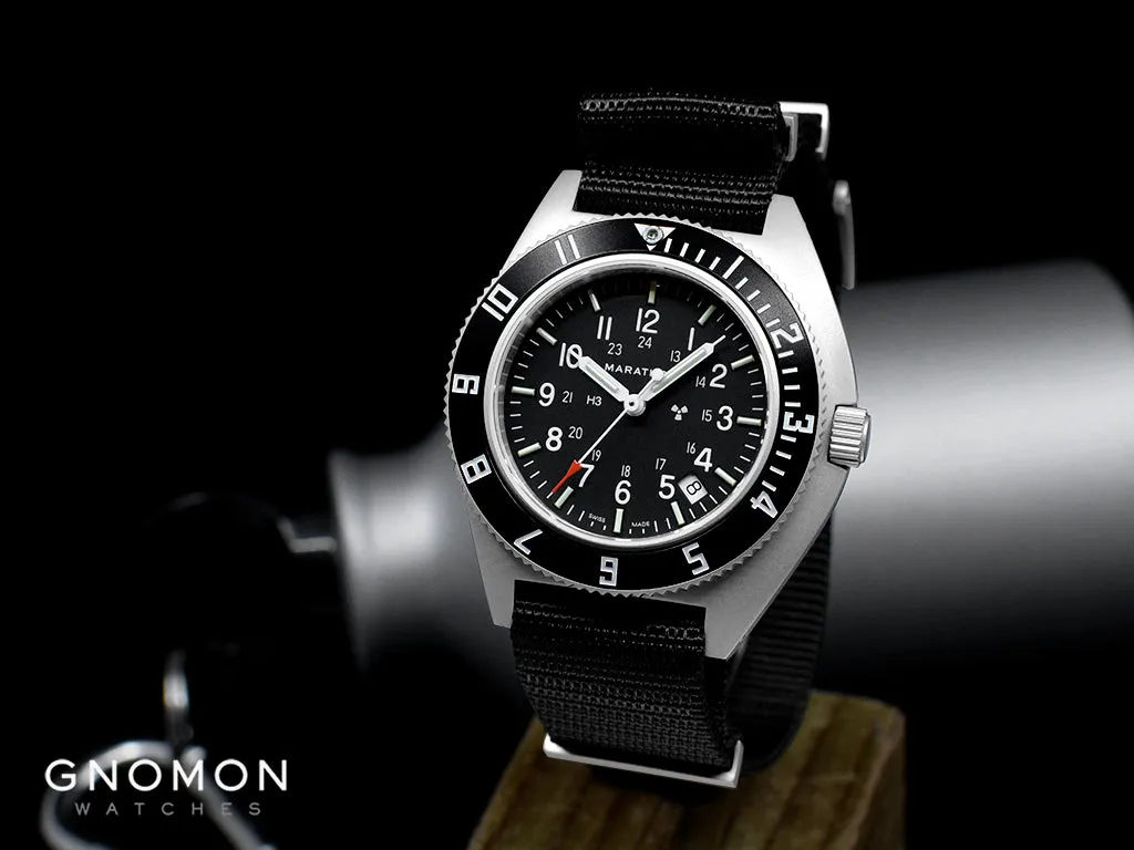 Pilot’s Navigator Stainless Steel NGM - Nylon Defstan Strap Ref. WW194013SS-0103