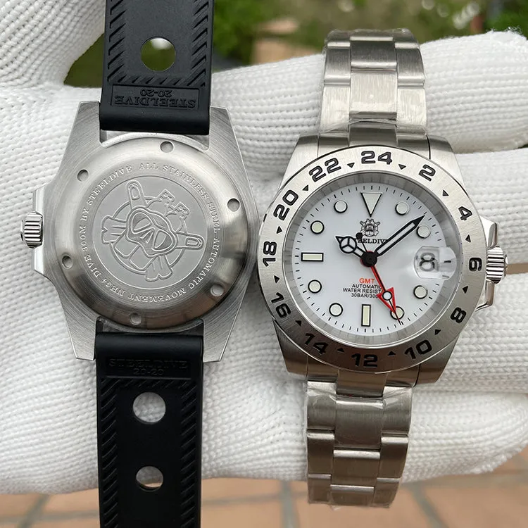 ★Pre-Owned★Steeldive SD1992 NH34 GMT Automatic Watch