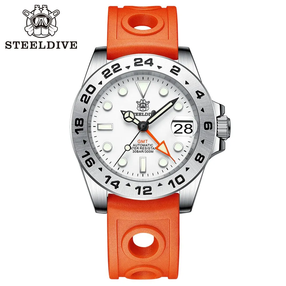 ★Pre-Owned★Steeldive SD1992 NH34 GMT Automatic Watch