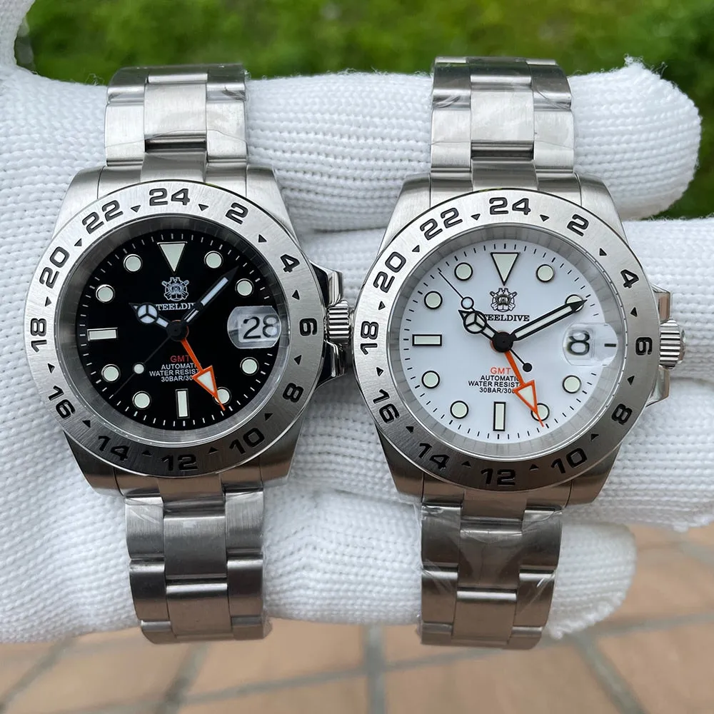 ★Pre-Owned★Steeldive SD1992 NH34 GMT Automatic Watch