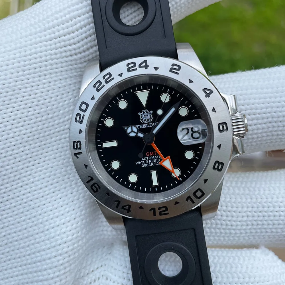 ★Pre-Owned★Steeldive SD1992 NH34 GMT Automatic Watch