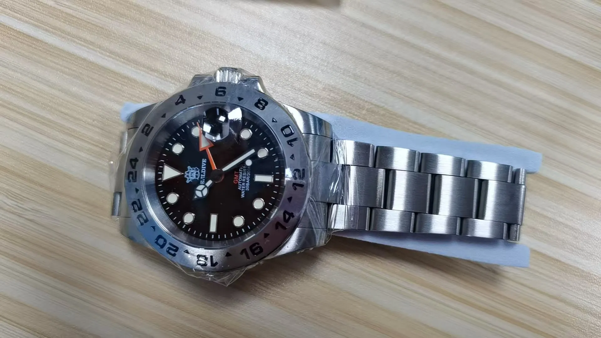 ★Pre-Owned★Steeldive SD1992 NH34 GMT Automatic Watch