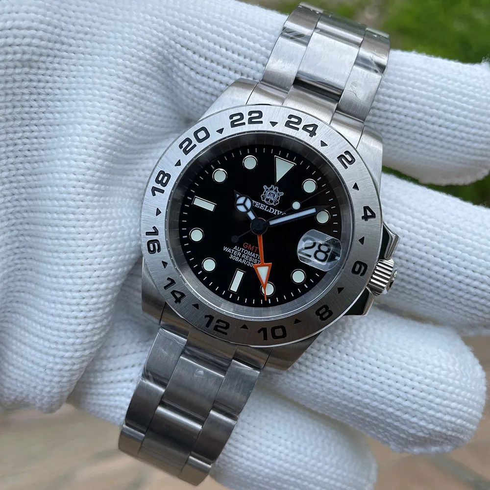 ★Pre-Owned★Steeldive SD1992 NH34 GMT Automatic Watch
