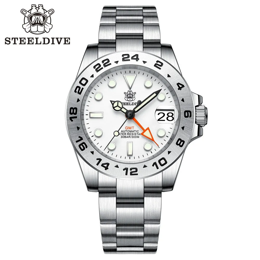 ★Pre-Owned★Steeldive SD1992 NH34 GMT Automatic Watch