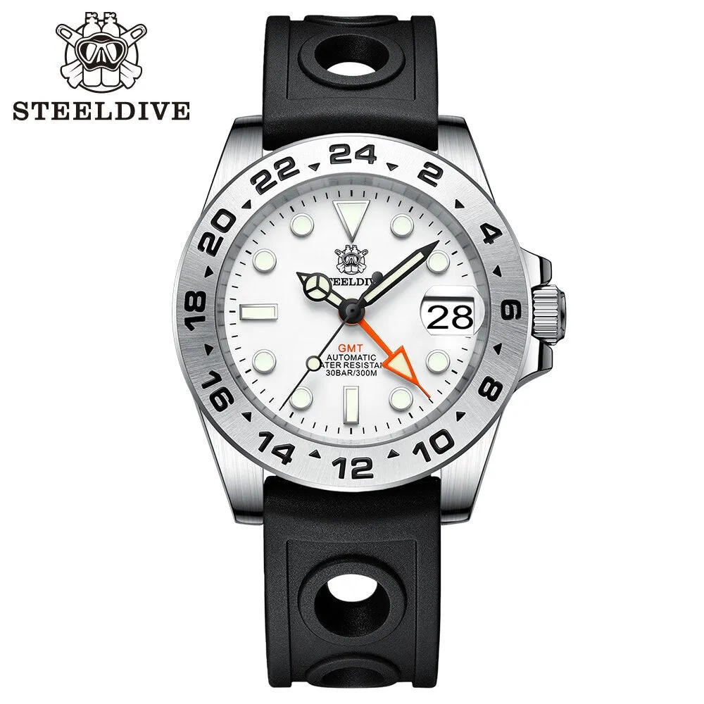 ★Pre-Owned★Steeldive SD1992 NH34 GMT Automatic Watch