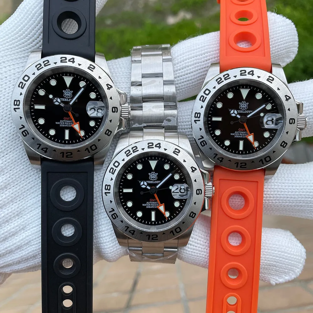 ★Pre-Owned★Steeldive SD1992 NH34 GMT Automatic Watch