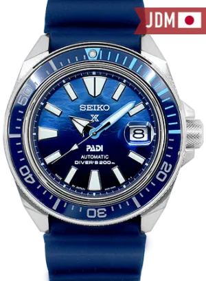 Prospex PADI "Great Blue" King Samurai 200M Automatic Ref. SBDY123