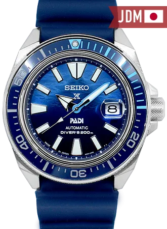 Prospex PADI "Great Blue" King Samurai 200M Automatic Ref. SBDY123