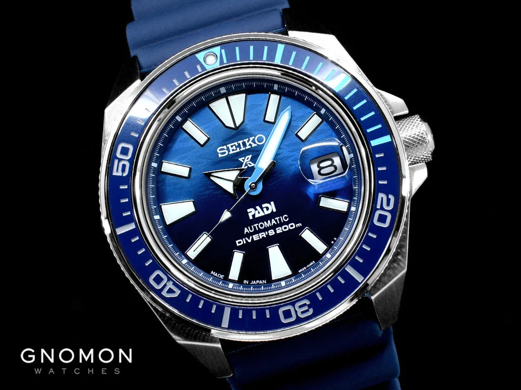 Prospex PADI "Great Blue" King Samurai 200M Automatic Ref. SBDY123