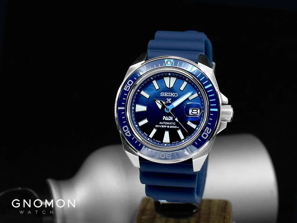 Prospex PADI "Great Blue" King Samurai 200M Automatic Ref. SBDY123