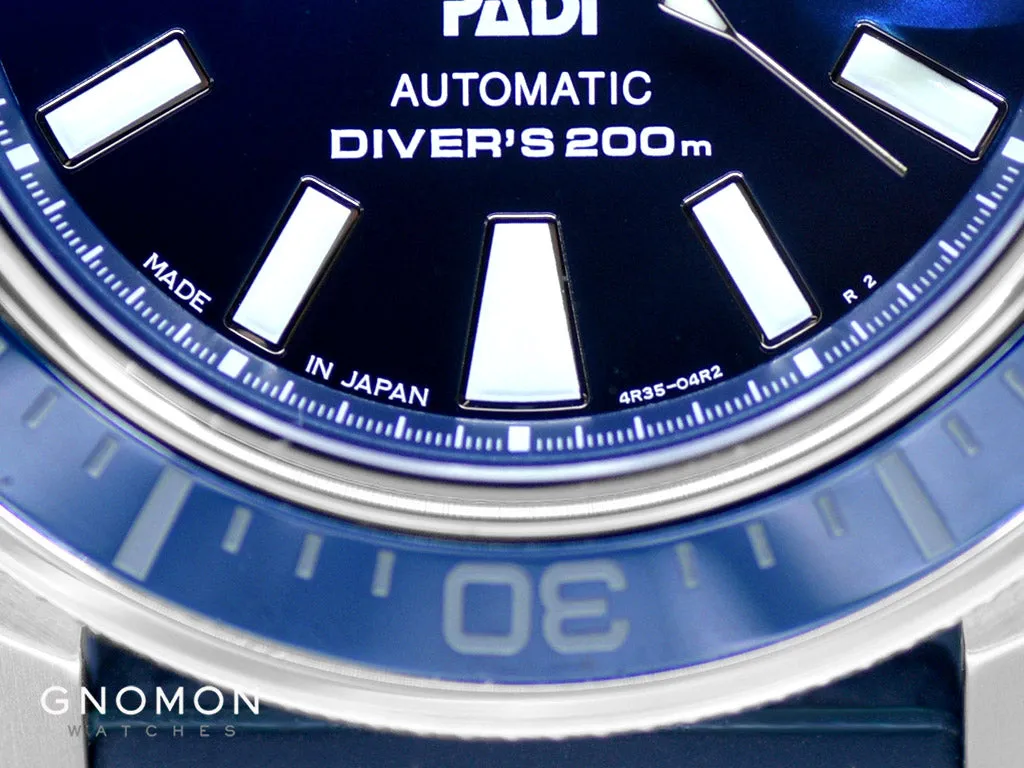 Prospex PADI "Great Blue" King Samurai 200M Automatic Ref. SBDY123