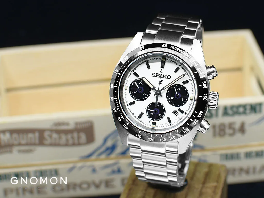 Prospex Speedtimer Chronograph White Ref. SBDL085