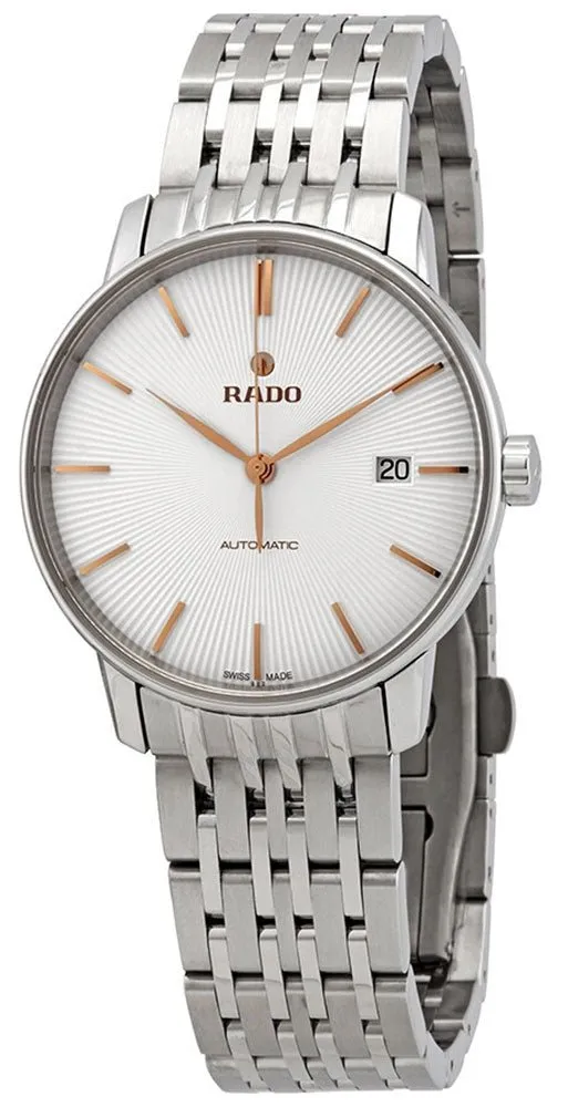 Rado Coupole Classic Automatic Stainless Steel Silver Dial Date Mens Watch R22860024