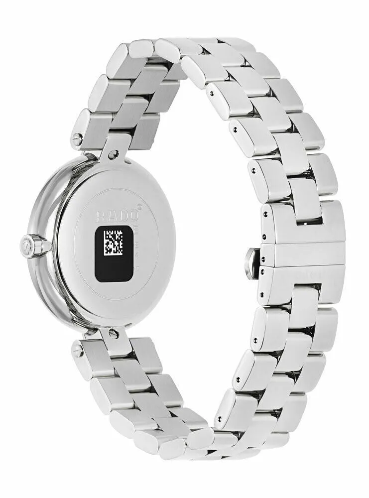 Rado Coupole Silver Dial Date Stainless Steel Quartz Womens Watch R22852013