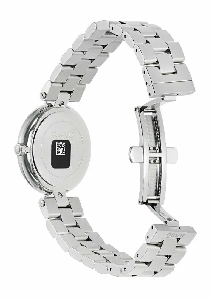 Rado Coupole Silver Dial Date Stainless Steel Quartz Womens Watch R22852013