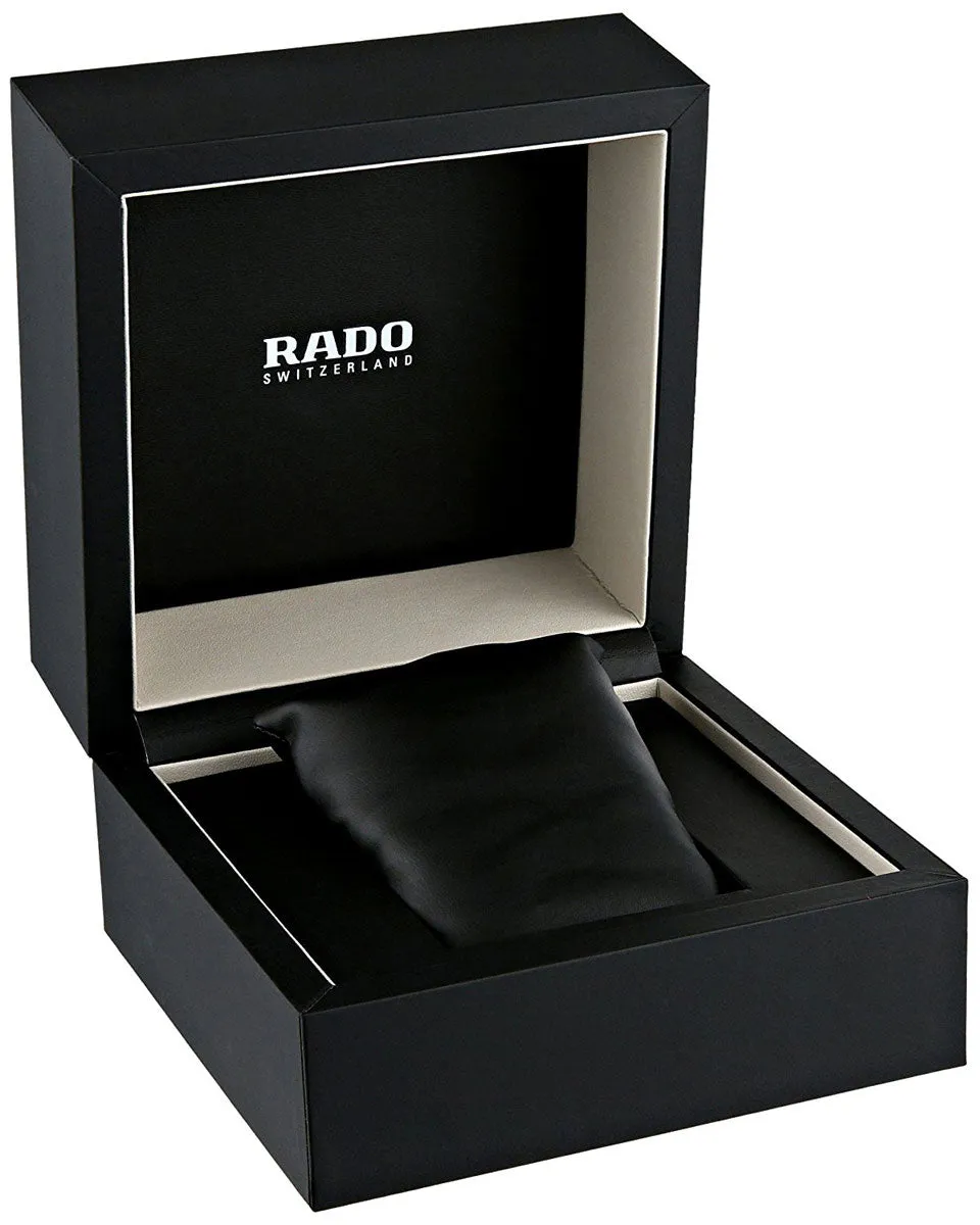 Rado Coupole White Dial Date Two Tone Stainless Steel Ceramos Automatic Mens Watch R22876032