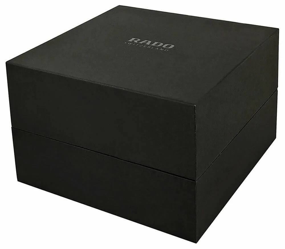 Rado DiaMaster Mini R14064707 Ceramic Womens Watch Deployment Clasp Analog Dial Bracelet Strap Quartz