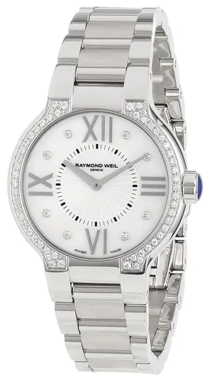 Raymond Weil Noemia Stainless Steel Diamonds Mother-of-Pearl Dial Quartz Womens Watch 5932-STS-00995