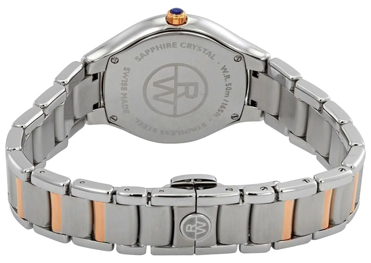 Raymond Weil Noemia Two-Tone Stainless Steel White Mother-of-Pearl Dial Diamonds Quartz Womens Watch 5132-SP5-00985