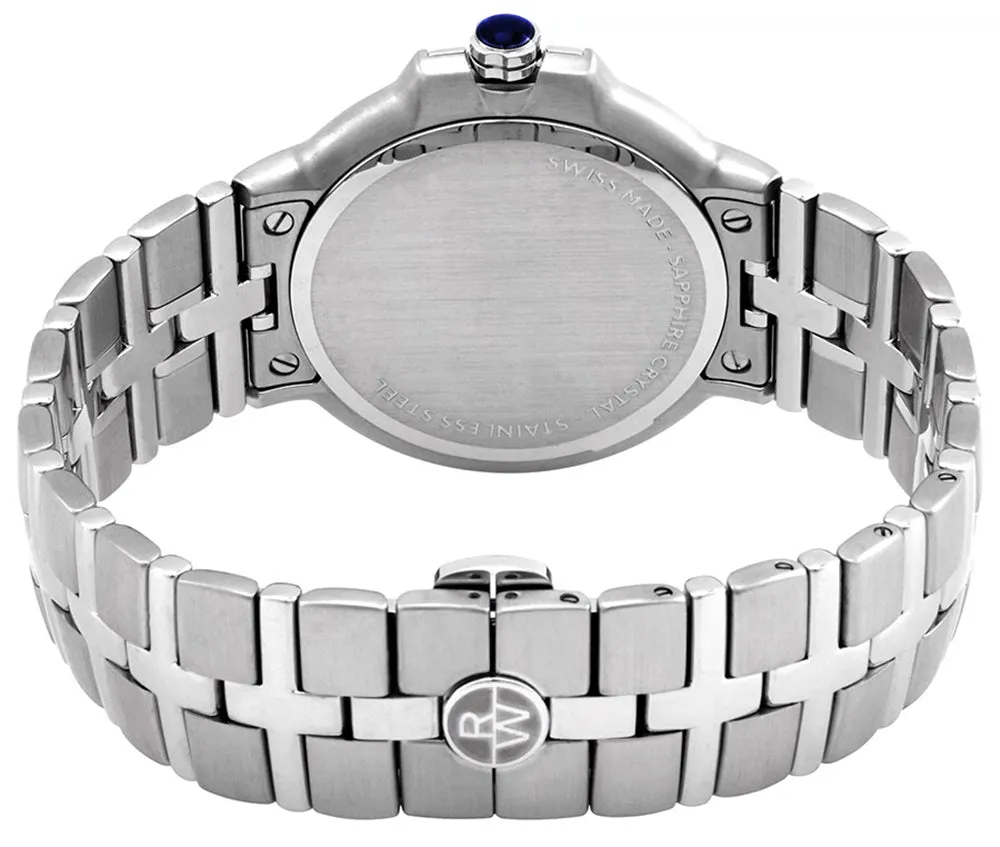 Raymond Weil Parsifal Stainless Steel Black Dial Date Quartz Mens Watch 5580-ST-00208