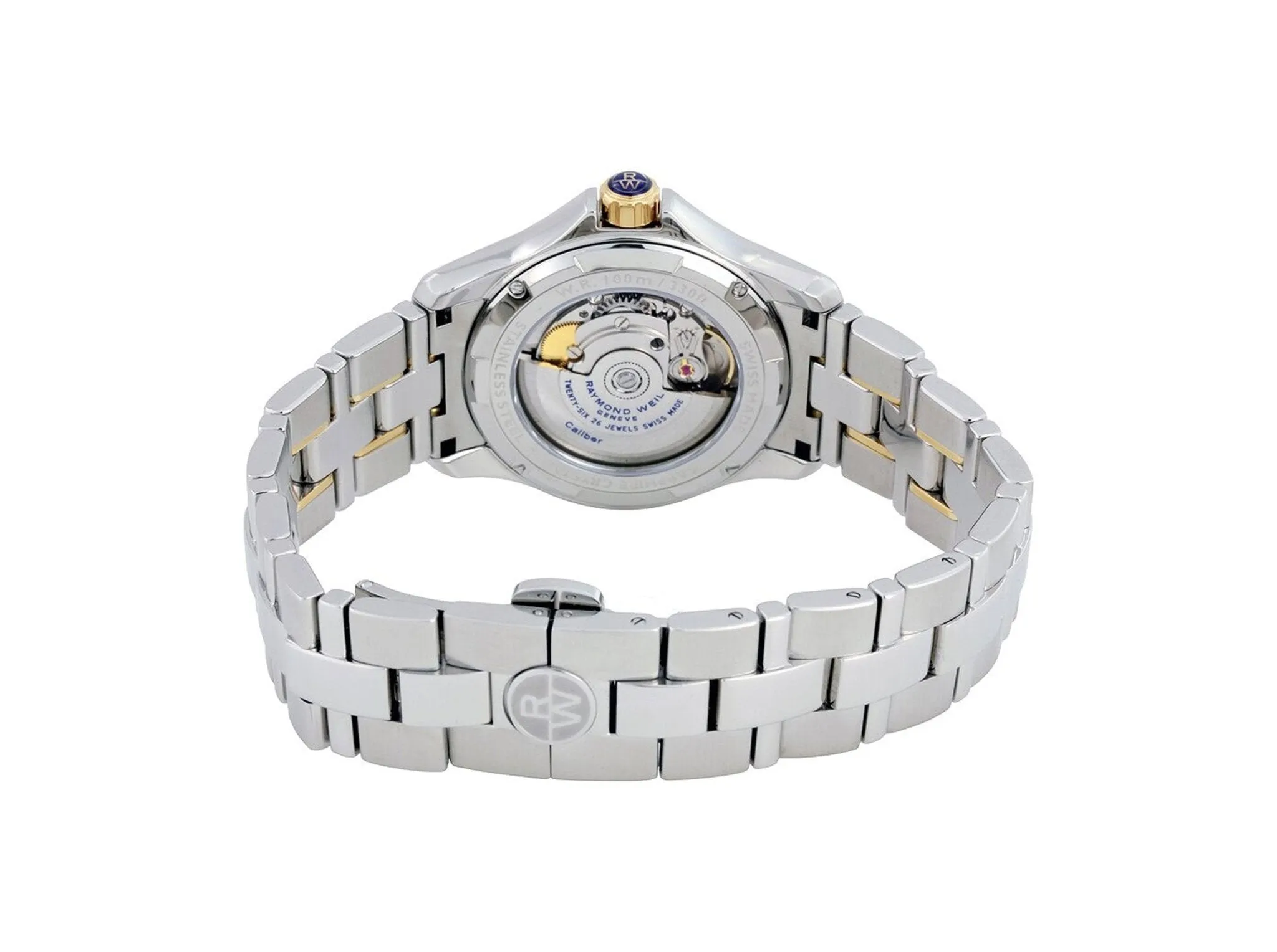 Raymond Weil Parsifal Two-Tone 18k Gold & Steel Calendar Automatic Mens Watch 2970-SG-00308