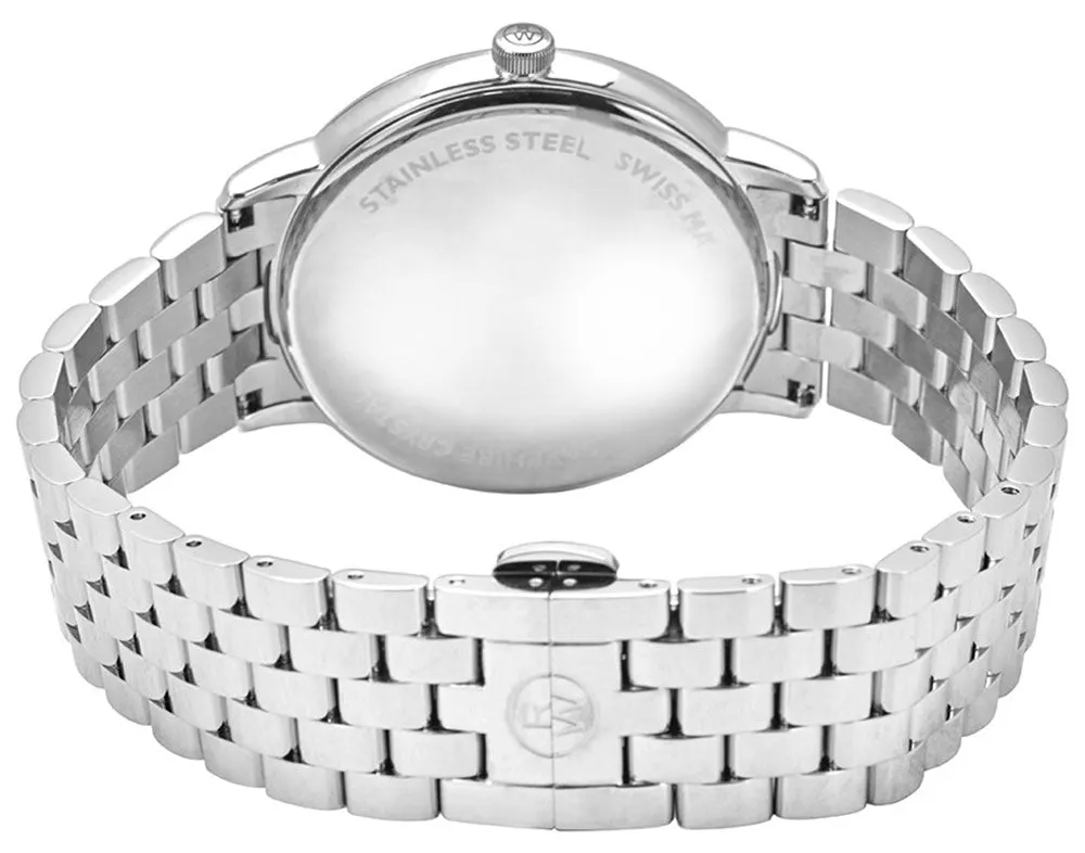 Raymond Weil Toccata Stainless Steel Blue Dial Date Quartz Mens Watch 5585-ST-50001