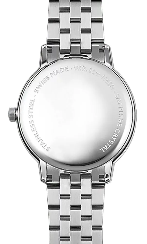 Raymond Weil Toccata Stainless Steel Blue Dial Date Quartz Mens Watch 5585-ST-50001