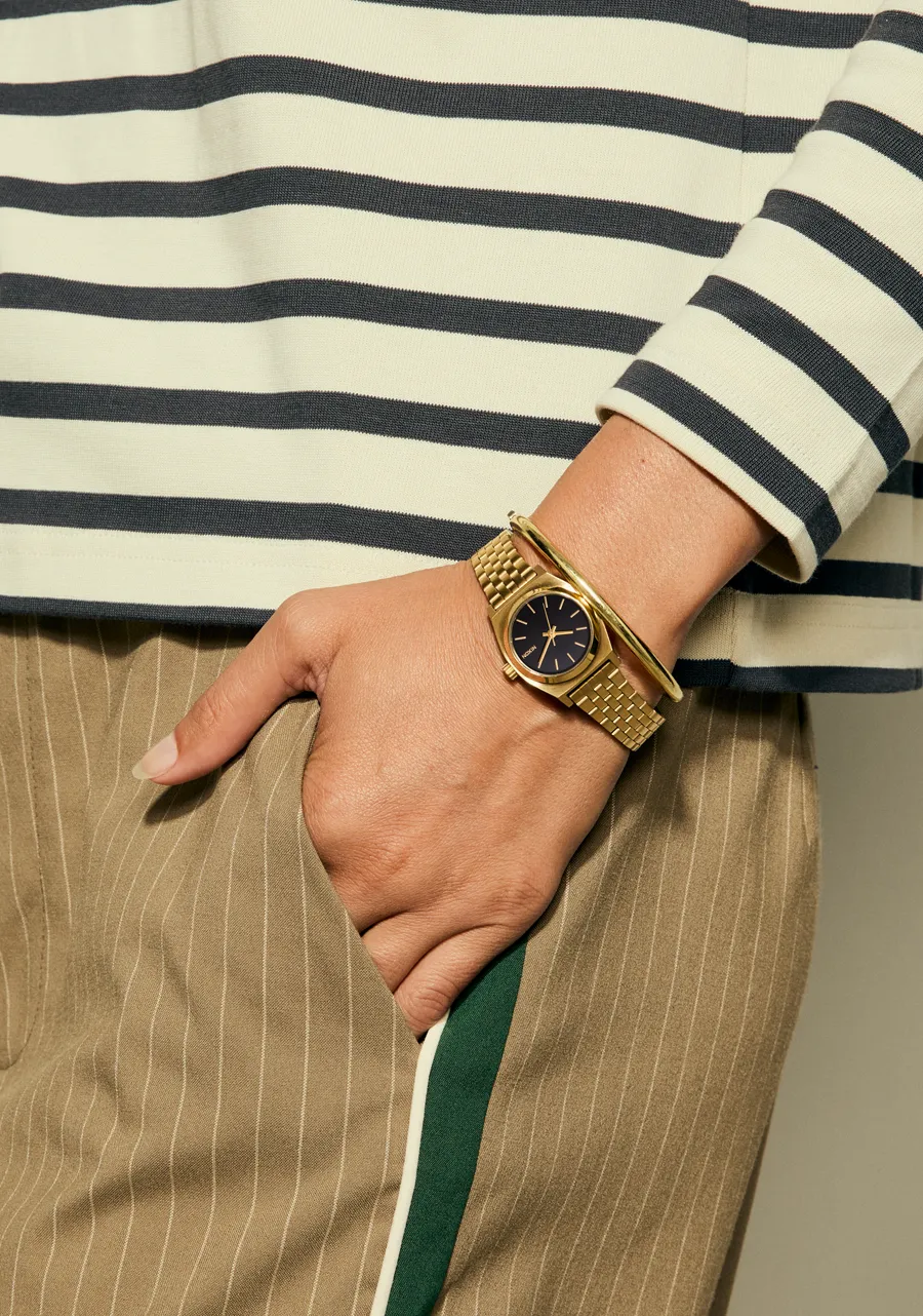 Small Time Teller - Gold / Black / Gold